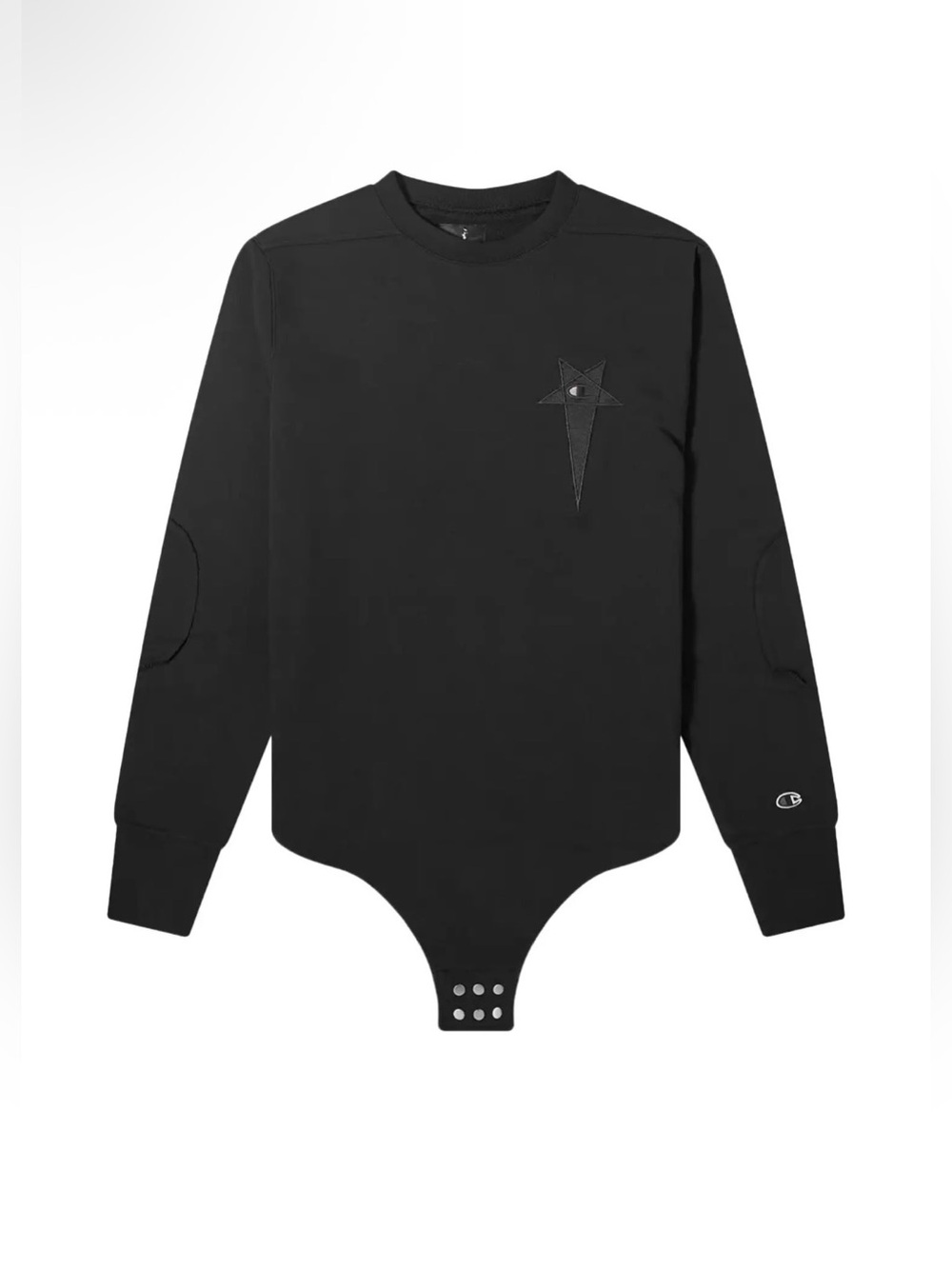 Rick Owens x Champion Pentagram Sweatshirt Bodysuit